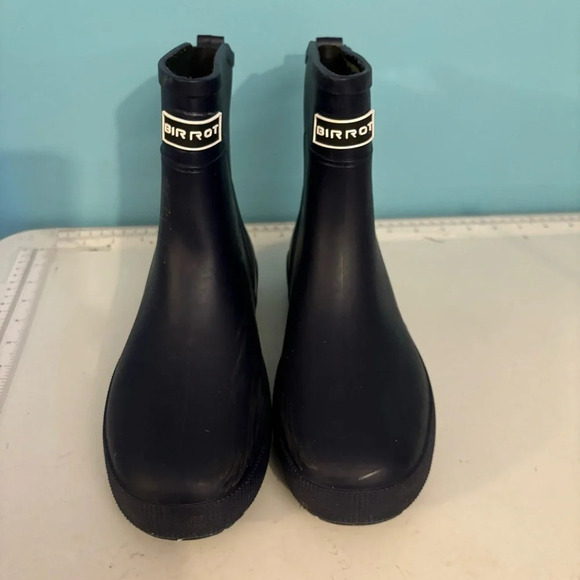 Birrot women’s  navy blue sustainable Danish rain boots in size 40 - Picture 2 of 12